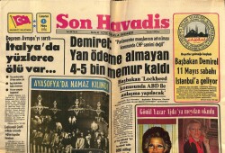 Son Havadis Gazetesi 8 Mayıs 1976 - Gönül Yazar Ajda Pekkana Meydan Okudu GZ69244 - 1