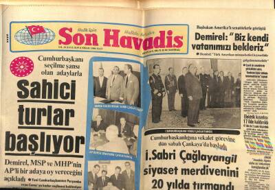 Son Havadis Gazetesi 8 Nisan 1980 - Meral Zerenin Gözü Yükseklerde GZ87145 - 1
