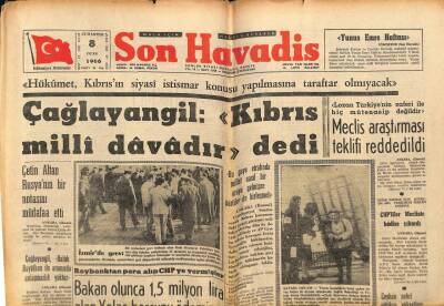 Son Havadis Gazetesi 8 Ocak 1966 - Kumandanların Gezisi Sona Erdi GZ77403 - 1