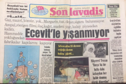 Son Havadis Gazetesi 8 Ocak 1979 - Ecevitle Yaşanmıyor - GZ12790 - 2