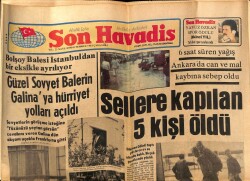Son Havadis Gazetesi 8 Temmuz 1981 - Ünlü Aktrist Romy Schneiderin Oğlu Düştüğü Metro İstasyonunun Parmaklığına Saplanıp Can Verdi GZ69808 - 1