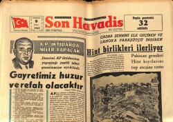 Son Havadis Gazetesi 9 Eylül 1965 - Gadra Şehrini Ele Geçiren Ve Lahora Paraşütçü İndiren Hint Birlikleri İlerliyor GZ65783 - 1