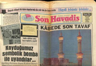 Son Havadis Gazetesi 9 Kasım 1978 - Yıldırım Gürses Bu Akşam Hafif Müzik Söyleyecek GZ65533 - 1