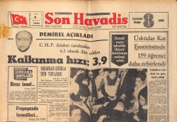 Son Havadis Gazetesi 9 Mart 1965 - Komünizmi Yasaklayan Kanun Kaldırılmıyor... GZ158829 - Gökçekoleksiyon