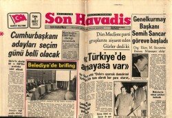 Son Havadis Gazetesi 9 Mart 1973 - Kültür Sarayı Sorumlularına Beraatleri İstendi GZ69473 - 2