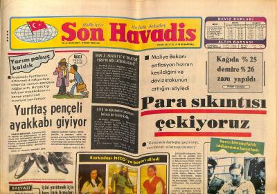 Son Havadis Gazetesi 9 Mart 1982 - Aysel İpar , Amerikadaki Doktorlarımızın Tertiplediği Tıp Bayramında Konser Verecek GZ121168 - 1