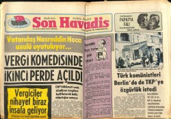 Son Havadis Gazetesi 9 Mayıs 1978 - Küfür Edebiyatından Çok Hoşlanan Muammer Karacanın Küfürü Bile Çok Güzeldi GZ102058 - 2