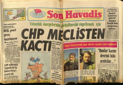 Son Havadis Gazetesi 9 Mayıs 1979 - Sevim Tunanın Yaşını 46 Diyenler Kazandı - Mersin Ağır Ceza Hakiminin Öldürülmesi Nefret Uyandırdı GZ124333 - 1