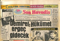 Son Havadis Gazetesi 9 Şubat 1979 - Melahat Pars Zeki Müreni Kendime Rehber Edeceğim GZ102042 - 2