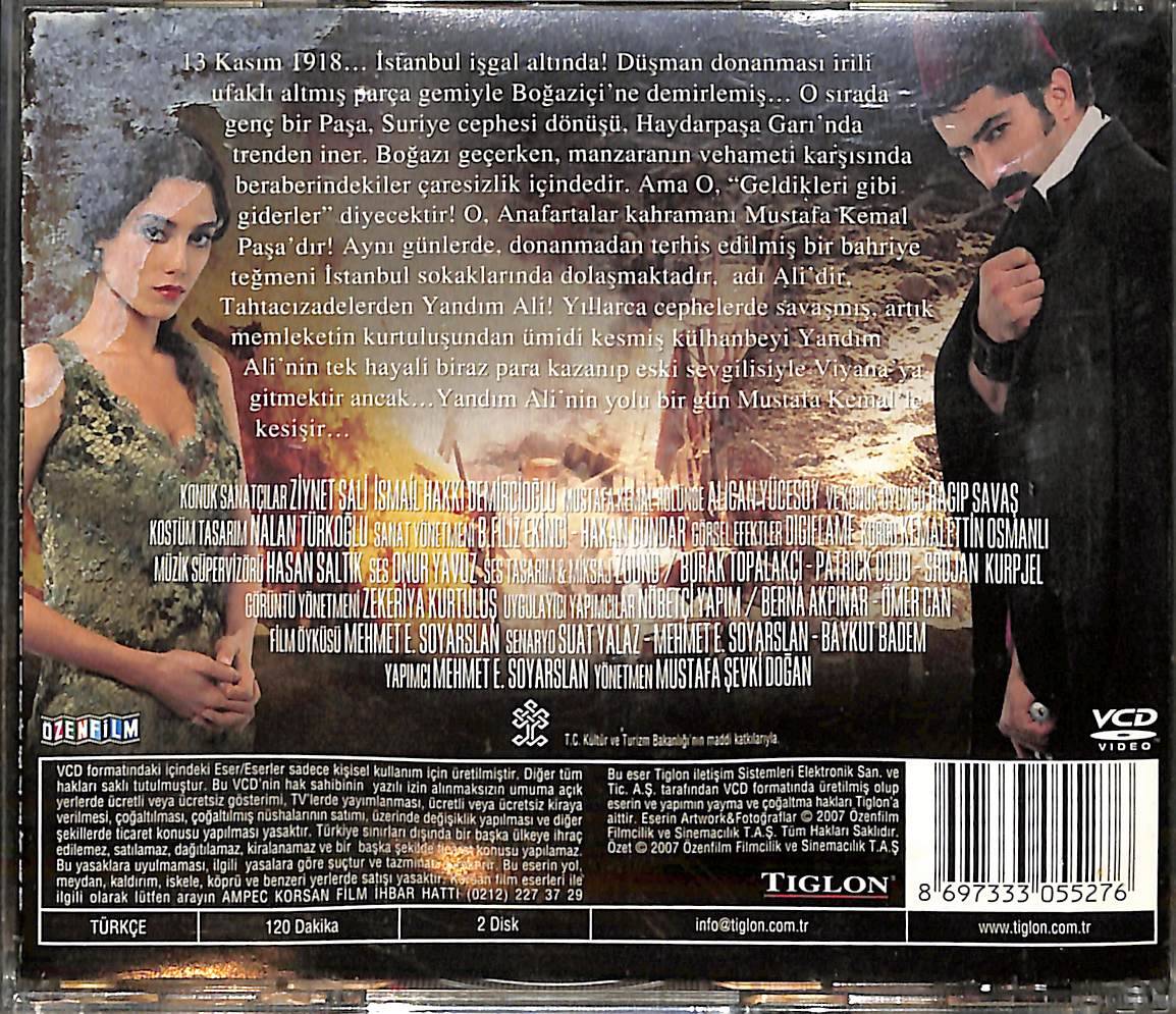 Son Osmanlı Yandım Ali (2007) Orjinal VCD Film ' Kenan İmirzalioğlu - Cansu Dere ' VCD28412 - 2