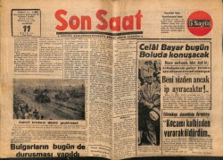 Son Saat Gazetesi 11 Ekim 1948 - Edirnekapı Cinayetinin Duruşması GZ71378 - 2