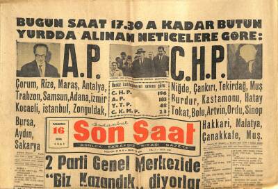 Son Saat Gazetesi 16 Ekim 1961 - Son Günlerde Çocuk Hırsızlar Türedi GZ79297 - 1