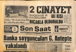 Son Saat Gazetesi 23 Haziran 1970 - Brigitte Bardot Çıplak Film Çevireceğim Dedi GZ117347 - 1