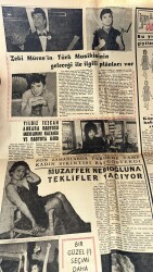 Son Saat Gazetesi 29 Temmuz 1963 - Zeki Mürenin , Türk Musikisinin Geleceği İle İlgili Plânları Var GZ122236 - 2