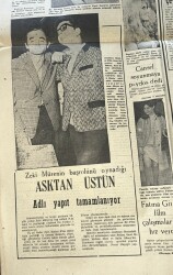 Son Saat Gazetesi 3 Haziran 1970 - Zeki Mürenin Başrolünü Oynadığı Aşktan Üstün Adlı Yapıt Tamamlanıyor GZ122216 - 2