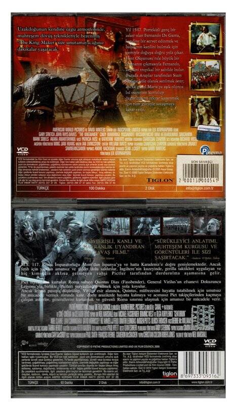 Son Savaşçı Son Savaşçı - 2 Adet VCD Film VCD392 - 2