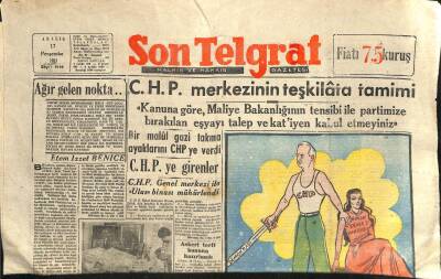 Son Telgraf Gazetesi 17 Aralık 1953 - Rus Siyasetinin Hedefi Atlantik Paktını Bozmak GZ115437 - 1