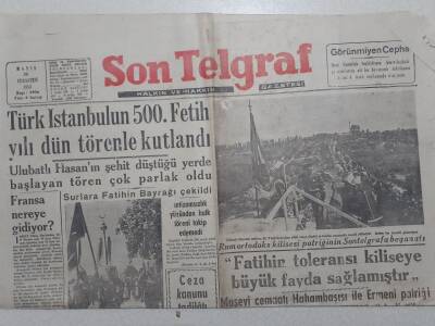 Son Telgraf Gazetesi - 30 Mayıs 1953 - Korede Savaşan Kahramanlarımız Kızıl Müstevlilere Bir Ders Daha Verdi GZ112746 - 1