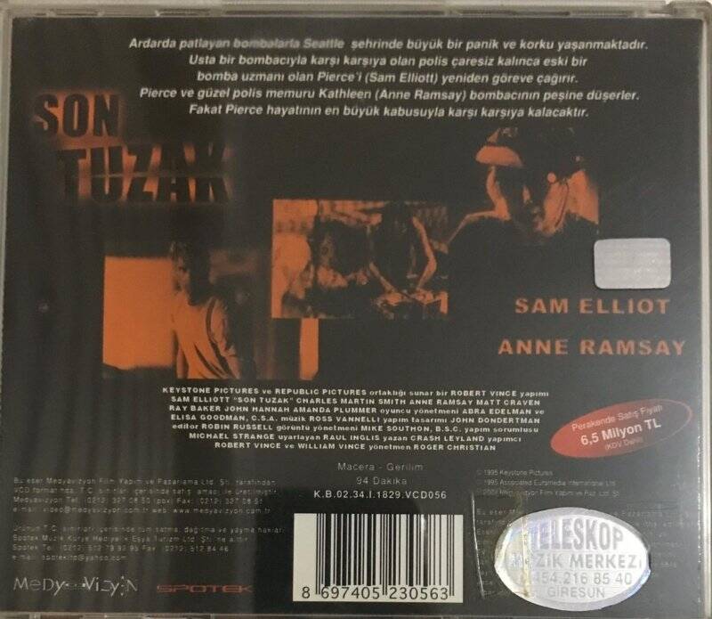 Son Tuzak VCD Film VCD4720 - 2