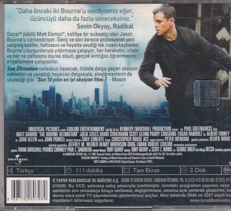 Son Ültimatom VCD Film VCD9201 - 2