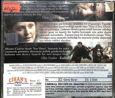 Son Umut (Clive Owen) VCD Film (106) VCD20318 - 2