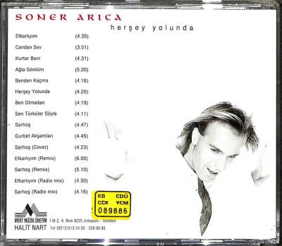 Soner Arıca - Herşey Yolunda - CD Müzik (108) CD3281 - 4