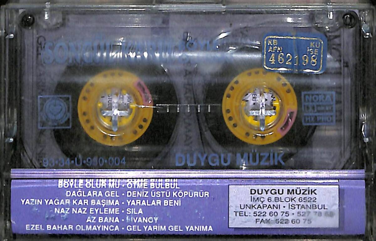 Songül Karlı - Böyle Olur Mu (Mavi Bandrol) Kaset (İkinci El) KST26457 - 2