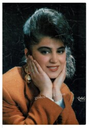 Songül Karlı Orta Boy Kartpostal KRT7340 - Gökçekoleksiyon