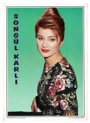 Songül Karlı Orta Boy Kartpostal KRT7347 - Gökçekoleksiyon