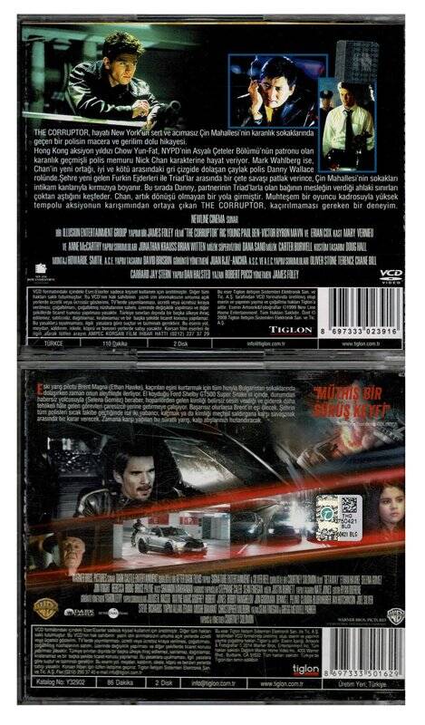 Sonsuz Kaçış Rüşvetçi - 2 Adet VCD Film VCD562 - 2
