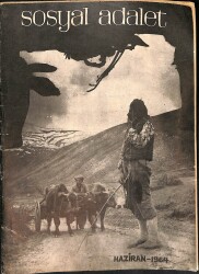 Sosyal Adalet Aylık Siyasi Fikir Dergisi 15 Haziran 1964 Sayı:19/3 NDR91790 - Gökçekoleksiyon