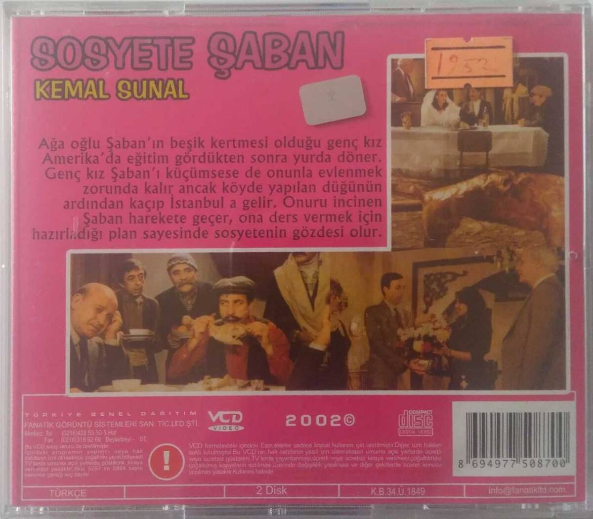Sosyete Şaban VCD Film VCD6429 - 2