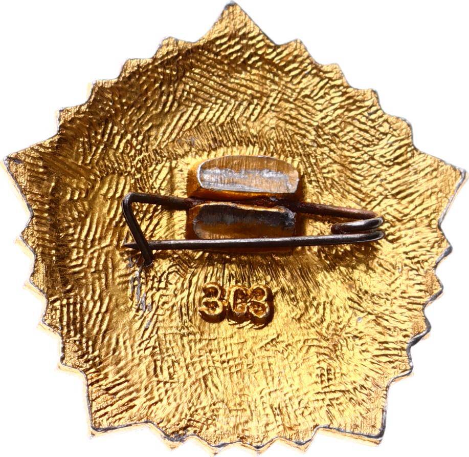 Sovyet Dönemi 4. Derece GTO Emeğe Ve Savunmaya Hazır Nişanı Rozeti RZT1809 - 2