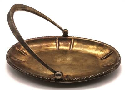 Sovyet Dönemi Gümüş Şekerlik – Damgalı | Vintage Koleksiyonluk Dekoratif Obje AOB572 - 1