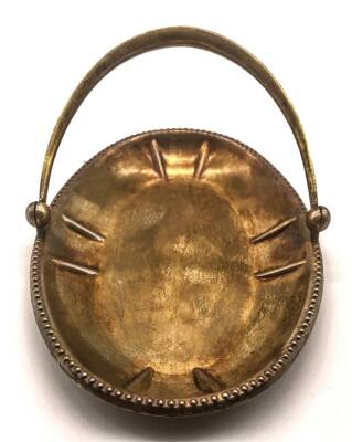 Sovyet Dönemi Gümüş Şekerlik – Damgalı | Vintage Koleksiyonluk Dekoratif Obje AOB572 - 2