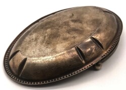 Sovyet Dönemi Gümüş Şekerlik – Damgalı | Vintage Koleksiyonluk Dekoratif Obje AOB572 - 3