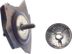 Sovyet Rusya 1940s Demiryolu İşçi Rozet/Madalya *SERTİFİKALI* MVM2023 - 3