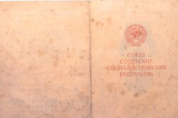 Sovyet Rusya 1941-1945 Savaşı'ndaki Kahramanca Çalışmaları İçin