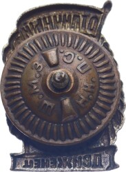 Sovyet Rusya Demiryolu Bronz Rozet/Madalya MVM2004 - 3