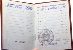 Sovyet Rusya Onur Madalyası Gümüş Mineli *SÜPER KONDİSYON - SERTİFİKALI* MVM2019 - 5