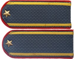  Sovyet Rusya Polis Teşkilatı Apolet Takım 2 Adet (Asteğmen Rütbesi) MVM2115 - Gökçekoleksiyon