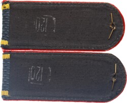  Sovyet Rusya Polis Teşkilatı Apolet Takım 2 Adet (Asteğmen Rütbesi) MVM2115 - 2