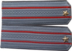  Sovyet Rusya Polis Teşkilatı Apolet Takım 2 Adet (Binbaşı Rütbesi) MVM2113 - Gökçekoleksiyon