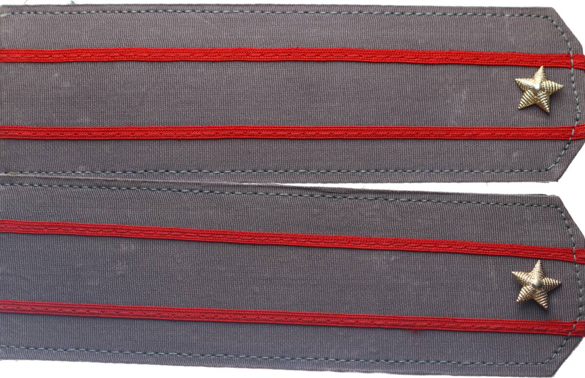  Sovyet Rusya Polis Teşkilatı Apolet Takım 2 Adet (Binbaşı Rütbesi) MVM2116 - 3