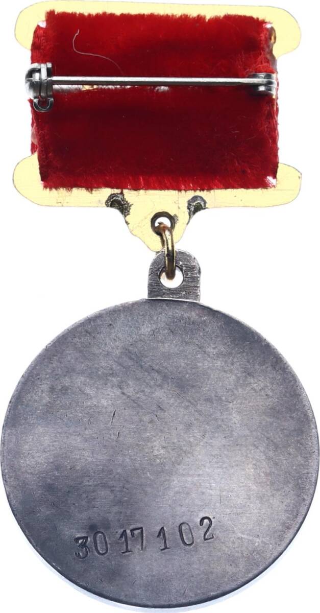 Sovyetler Birliği (1945-47) 2.Dünya Savaşı Hizmet Madalyası Gümüş 'No: 3017102' *SÜPER KONDİSYON* MVM2091 #230 - 2