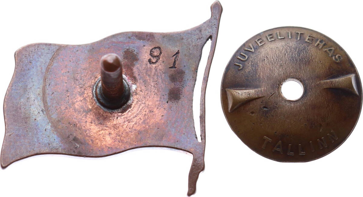 Sovyetler Birliği Estonya Milletvekili (Yüksek Konsey) Rozeti No:91 RZT1676 - 2