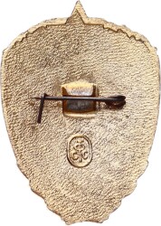 Sovyetler Birliği Sıhhi Savunma Genç Öncü Başarı Madalyası / Mineli Göğüs Rozeti RZT1843 - 2