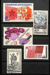 Sovyetler Birliği(Çekoslovakya) Eski Pul Lotu PPT1842 - Gökçekoleksiyon