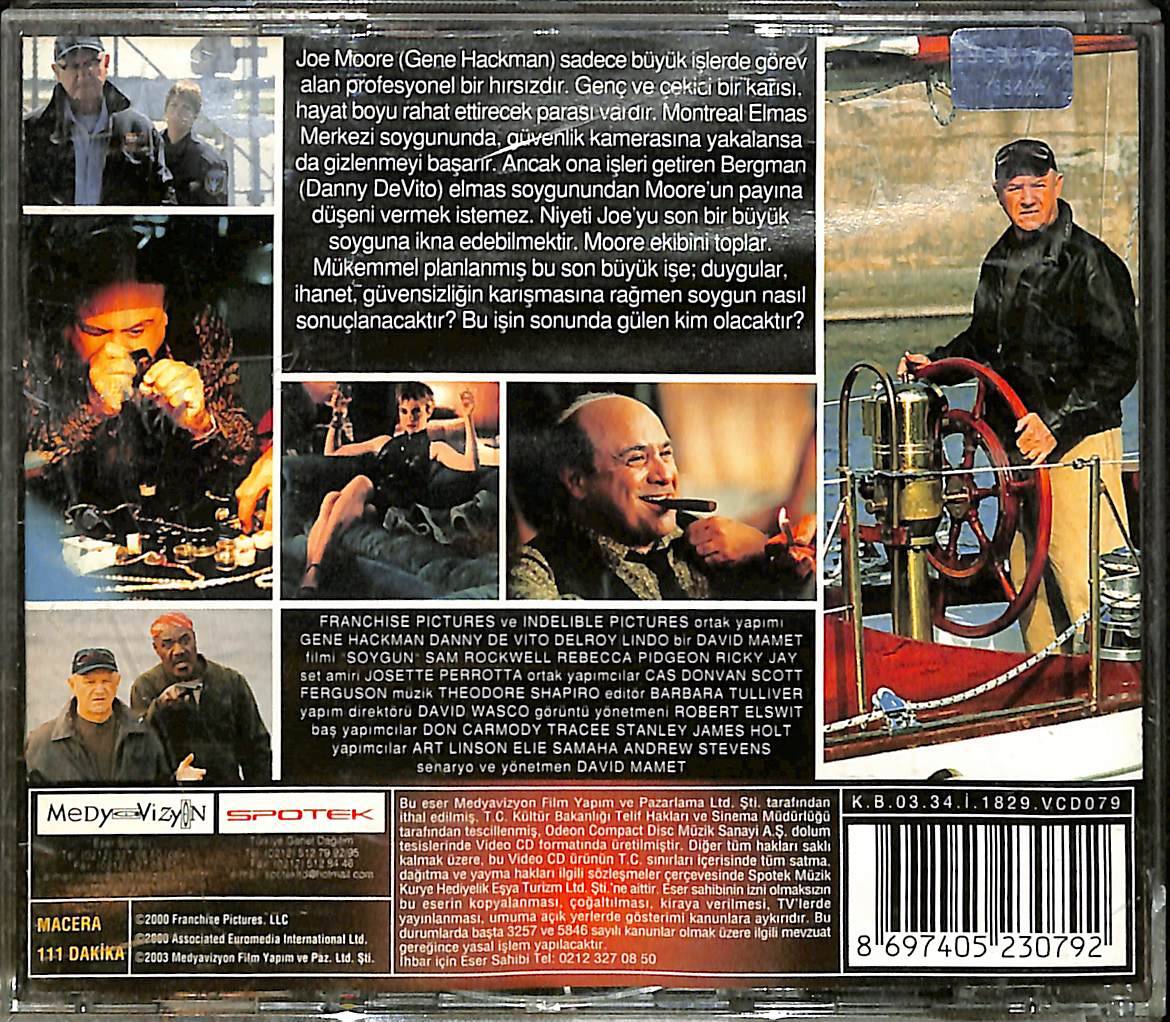 Soygun - Heist VCD Film (İkinci El) VCD27828 - 2