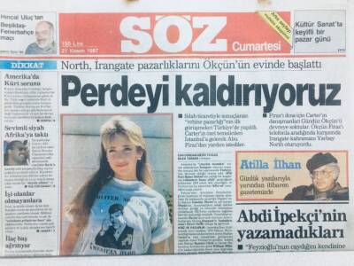 Söz Gazetesi 21 Kasım 1987 - Perdeyi Kaldırıyoruz GZ42924 - 1